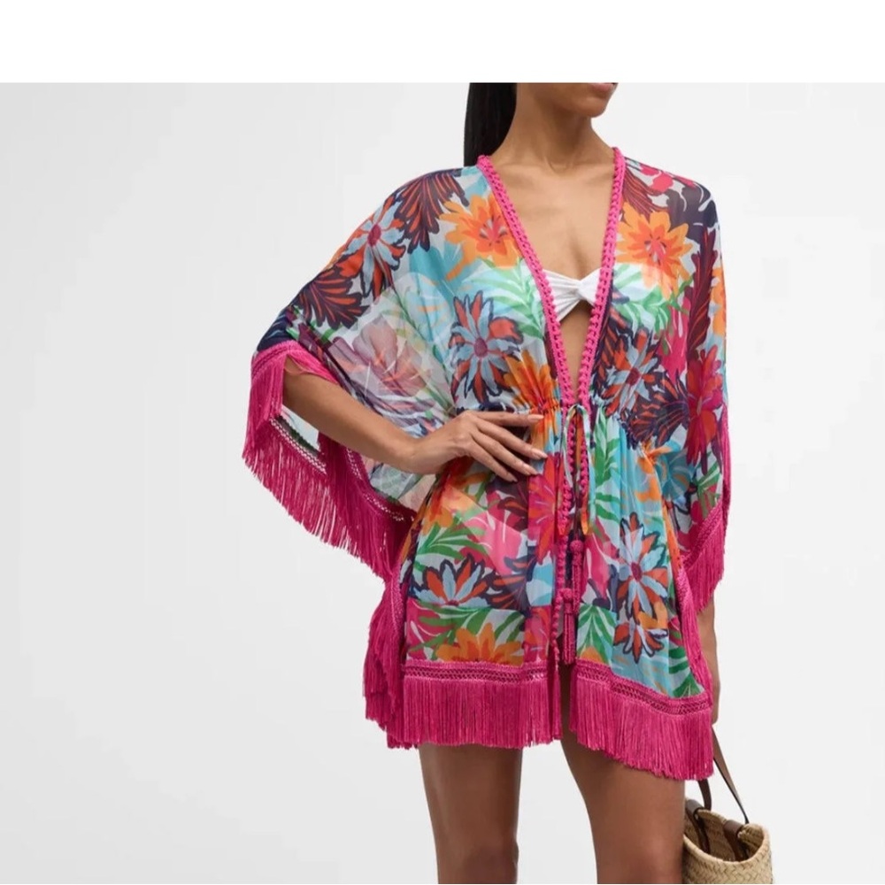 Ramy Brook Multicolor Floral Swim Coverup